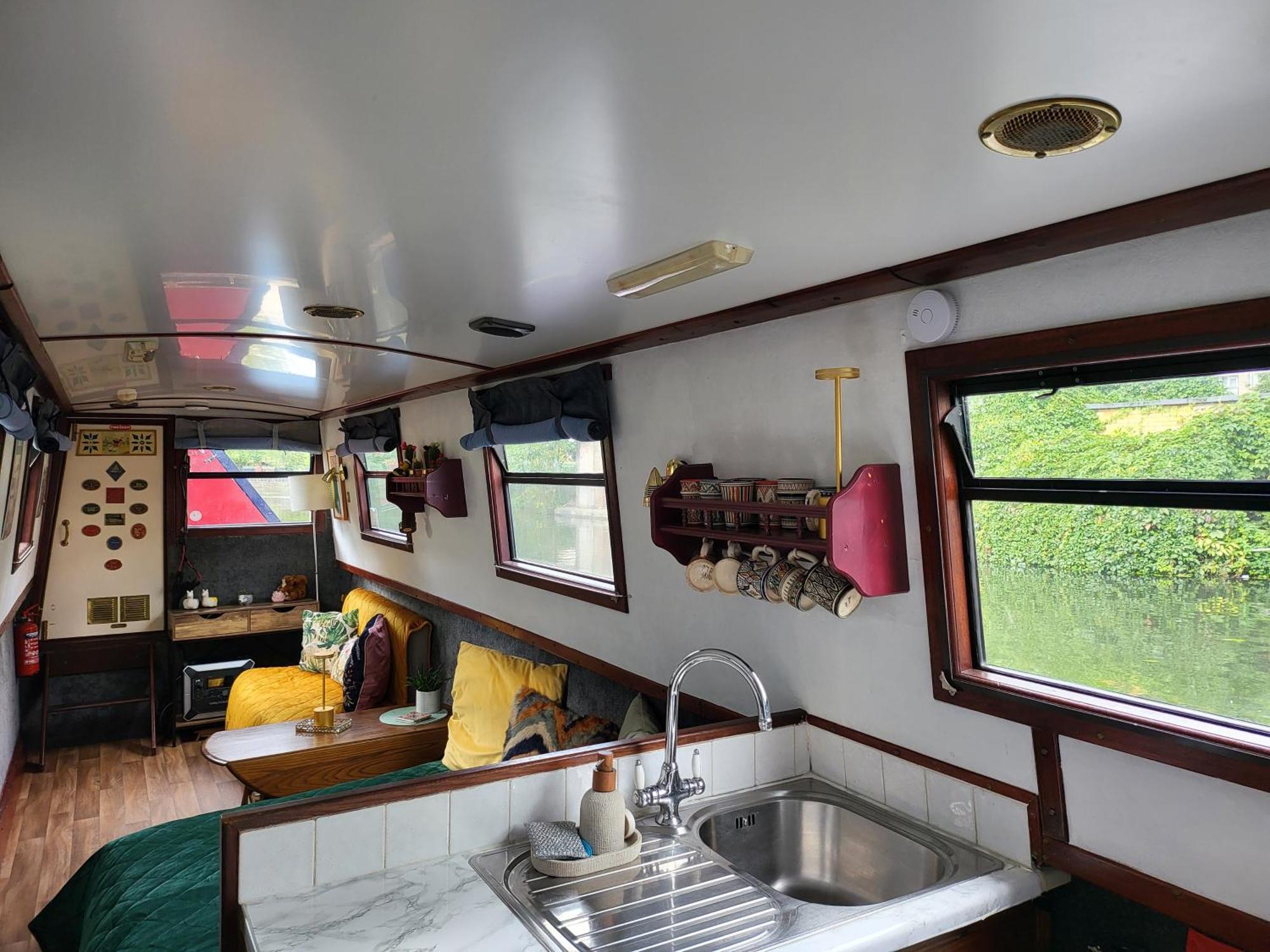 Hotel Comfy Canal Boat In Little Venice For Family & Friends Londra Esterno foto